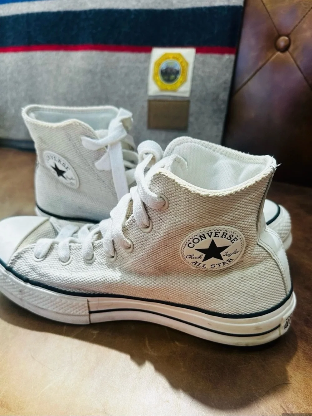 Converse Platform High Tops size 10